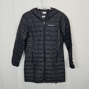 Columbia 590TD Omni-Heat Hooded Long Coat